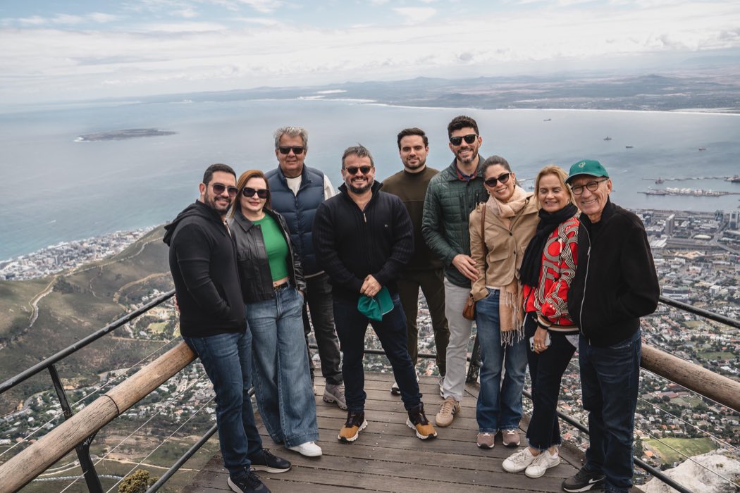 Viajantes WCE reunidos na África do Sul