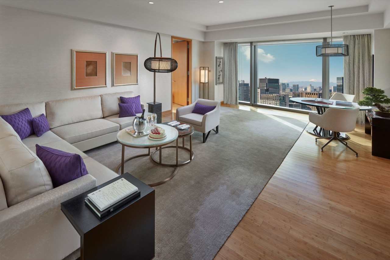 Interior do Mandarin Oriental, Tokyo